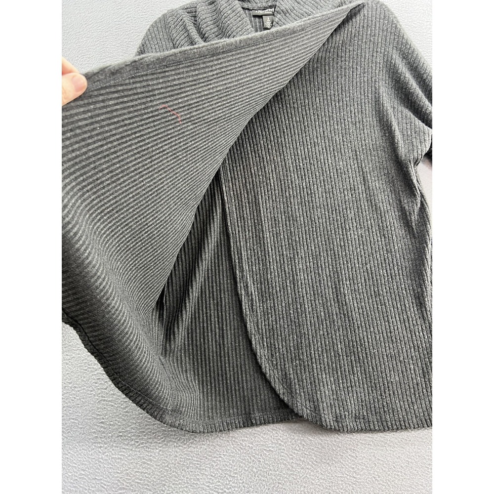 A Pea In The Pod Sweater Womens Small Gray Cowl Neck Nursing Ribbed Tunic Top - Picture 3 of 11